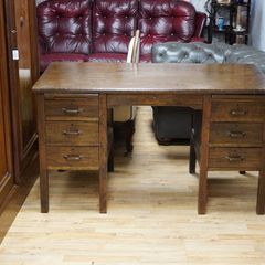 Vintage Oak Office Desk