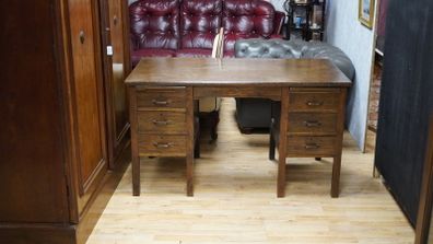 Vintage Oak Office Desk