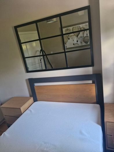 Small Double Bed, Emma Mattress & 2 Matching Lockers