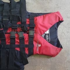 Lifejackets x 4 and Oars x 2