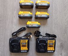 DeWalt Powerstack Batteries and Chargers