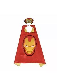 Iron Man Avengers Superhero Capes for Kids Children Halloween Cool Halloween Costume Cosplay Festival Party Supplies Favors Dress Up for 3-12 Year Old Boys Girls