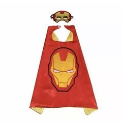 Iron Man Avengers Superhero Capes for Kids Children Halloween Cool Halloween Costume Cosplay Festival Party Supplies Favors Dress Up for 3-12 Year Old Boys Girls