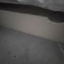 SIngle wood framed bed and mattress Image 2