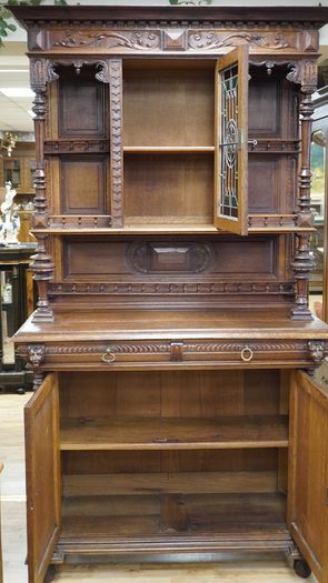 Belgian Oak Cabinet c.1890