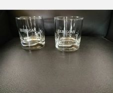 Kilbeggan whiskey glasses x2
