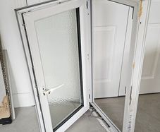 frosted window double glazed