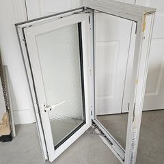 frosted window double glazed