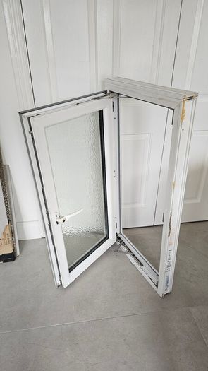 frosted window double glazed