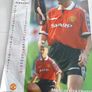 Vintage Man United 1999 calendar Image 3