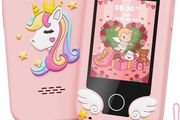 Kids Smart Phone Toys for Girls Ages 3-7 with Dual Camera - Phone Toys with Learning Games, Travel Toys with MP3 Music Player for Valentine's Day Birthday Gifts for 3 4 5 6 7 Year Old Boys