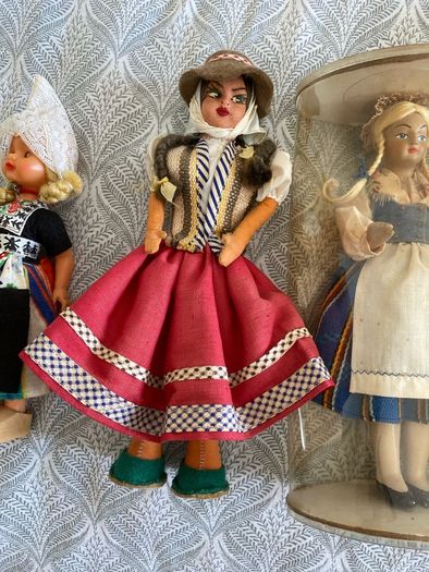 Job lot of vintage dolls