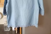 Denim  Color Top..
