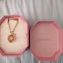 Swarovski Octagon Cut Imber Pendant Necklace Gold Image 4