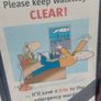 2 x framed safety pictures for ESB illustrated images,,,buyer collects, nice for any advertising wall display,,one glass broke on one picture,but can be easy replace ,,sold as seen,I reckon 80s 90s Image 7