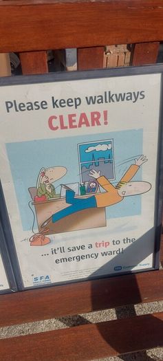 2 x framed safety pictures for ESB illustrated images,,,buyer collects, nice for any advertising wall display,,one glass broke on one picture,but can be easy replace ,,sold as seen,I reckon 80s 90s
