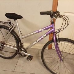 Ladies mountain bike. Large size frame  cycling perfectly