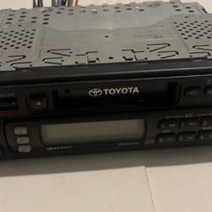 Toyota TF4300 Single DIN Vintage Radio Cassette Player