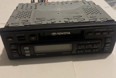 Toyota TF4300 Single DIN Vintage Radio Cassette Player