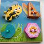 Wooden dominos & shape colour matching. Image 2