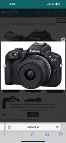 Canon EOS R50 Mirrorless Camera