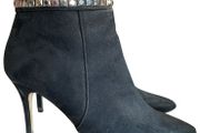 Carvela black studded boots