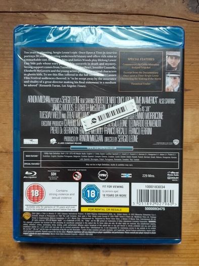 Once Upon A Time In America - Blu-ray - New & Sealed