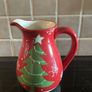 Large Christmas Platter & Matching Pitcher Image 4