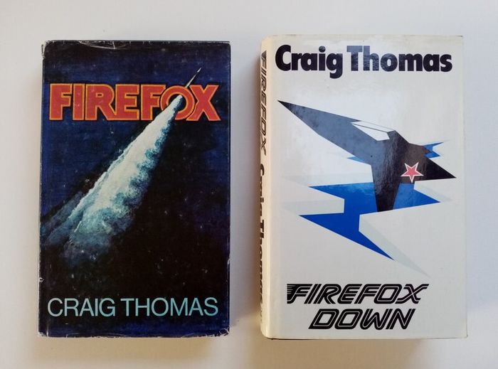 Firefox and Firefox Down - Craig thomas - Classic Thriller Books - Vintage Thriller Books