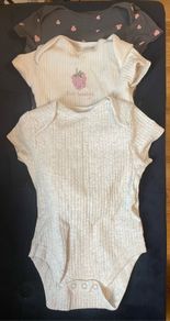 Girls baby vests