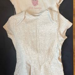 Girls baby vests