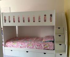 Tall Bunk with Staircase and storage