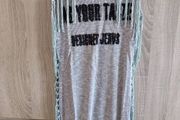 fringe dress/tunic fits xs s m