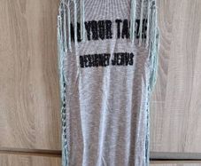 fringe dress/tunic fits xs s m
