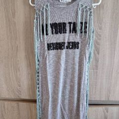 fringe dress/tunic fits xs s m