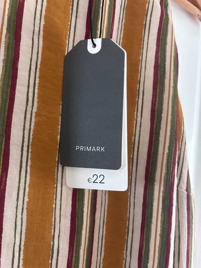 Brand New Striped Drop Waist Dress Size 12