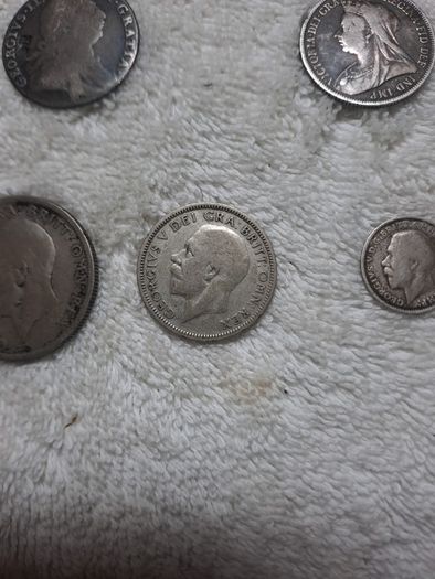 British Empire silver coins
