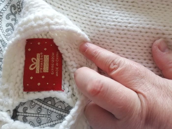 girls Christmas jumper