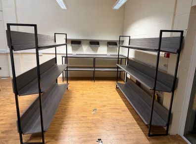 Processing Table and Product Bays
