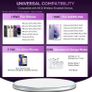 NEW SALE | Charging Pad, 15W Max Wireless Charger for iPhone 15/15 Plus/14/14 Plus/14 Pro/14 Pro Max/13 Pro Max/13/13 Mini/12, Samsung Galaxy S22/S21/S20/S10, HUAWEI Mate RS/P30 Pro Image 2