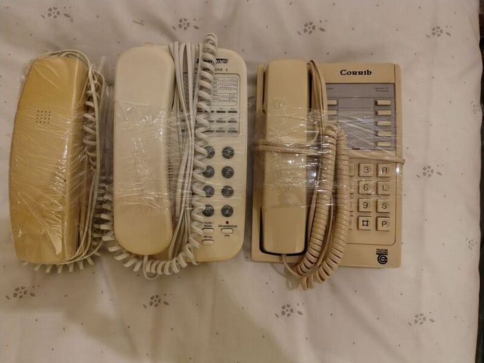 Three Vintage Telephones
