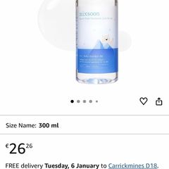 mixsoon Glacier Water Hyaluronic Acid Serum 300ml