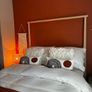 IKEA GJORA Double Bed, Mattress & JYSK Side Lockers Image 9