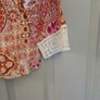 blouse pink mix zara blouse Image 2