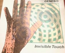 GENESIS: Invisible Touch - 1986 LP - Irish Pressing with Embossed Sleeve