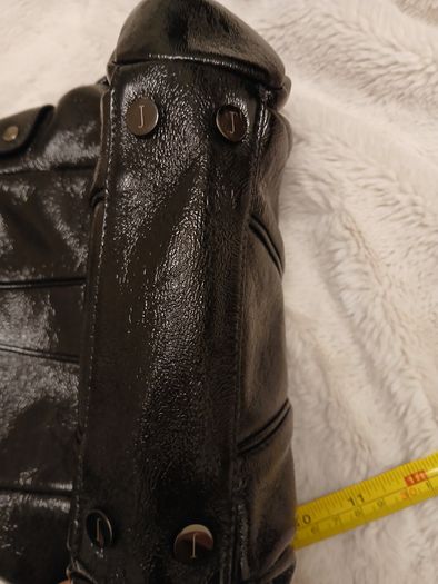 Jasper Conran black  bag with charms