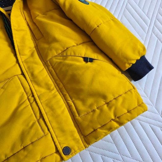 Next | Yellow Padded Coat | 4-5 years | 110cm | RRP 47e