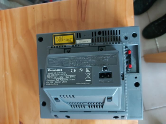 Panasonic SA-EN28 CD Stereo Music system, Radio, CD, MP3, all working perfect and in very good condition, with 2 Panasonic speakers Model SB-EN28