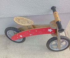 free wooden balance bike