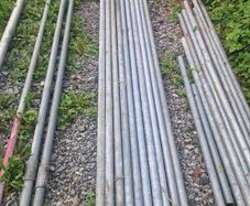 galvanised poles